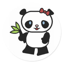 Cute Panda Sticker