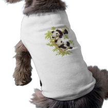 Cute Pandas Pet Tee Shirt