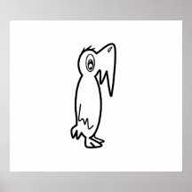 Cute parrot posters