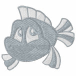 Cute Pastel Fishy embroidered shirts