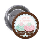 Cute Pastel Frosted Cupcakes Pin