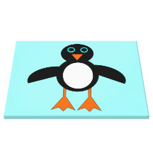 Cute Penguin Canvas Print