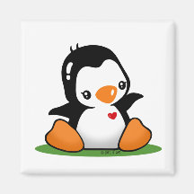 Cute Penguin Magnet