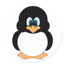 Cute Penguin Sticker