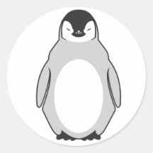 Cute Penguin Stickers
