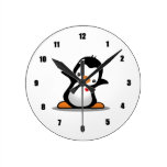 Cute Penguin Wall Clock