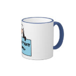 CUTE PENGUIN WITH CUSTOM SIGN, <YOUR TEXT HERE> MUG