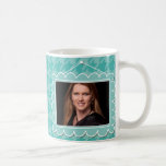 Cute picture frame with houndstooth mugs