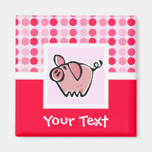 Cute Pig Fridge Magnet