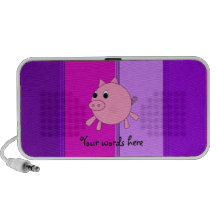 Cute pig mini speaker