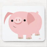 Cute pig mousepad