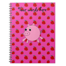 Cute pig notebooks