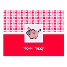 Cute Pig Postcards