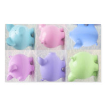 Cute Piggy Collage Sticker