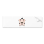 Cute Piglet bumper stickers