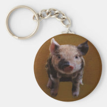 Cute piglet keychain