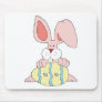 cute pink easter egg bunny rabbit use mat