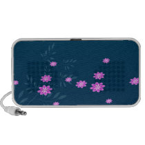 Cute Pink flowers speakers