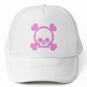 Cute Pink Skull hats