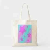 Cute Pink Stars Bags