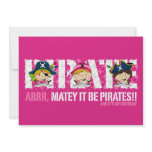 Cute Pirates Party Invite