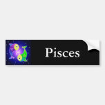 Cute Pisces Zodiac Bumper Stickers