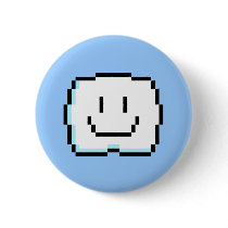 Cute Pixel Cloud Buttons