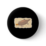 cute platypus in the sand pin