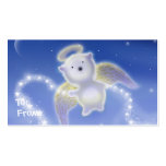 Cute Polar Bear Angel Cub Gift Tags business cards