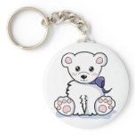 Cute Polar Bear Keychains
