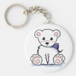Cute Polar Bear Keychains