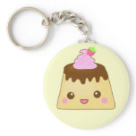 Cute pudding keychains