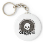 Cute Punk Skull Georgia Keychain