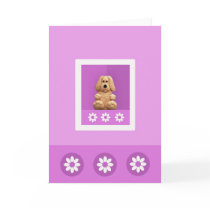 Cute Puppy Dog Greeting Card