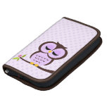 Cute Purple Owl Planner