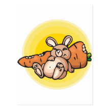 Cute Rabbit Postcard