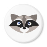 Cute Racoon Face magnets