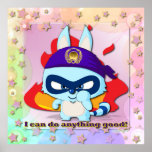 Cute Racoon Funny Cartoon Character  Wall Arts
