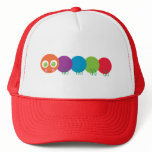 Cute Rainbow Caterpillar Trucker Hat