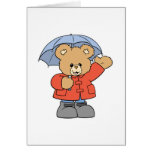 Cute Rainy Day Bear Cards