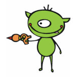 Cute Ray Gun Alien t-shirts