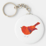 Cute Red Bird Keychains
