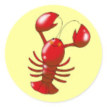 Cute red lobster