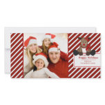 CUTE Reindeer Merry Christmas Family Photo Card photo cards