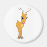 Cute Reindeer Refrigerator Magnets