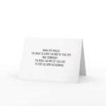 Cute, "Rest of your life" Marriage quote cards