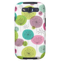 Cute retro owl and tree pattern design samsung galaxy SIII cover