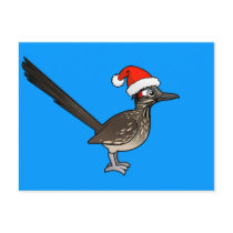 Cute Roadrunner Santa Claus