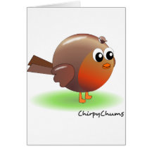 Cute Robin Greeting Card