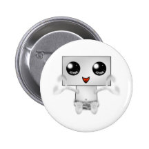 Cute Robot Buttons
